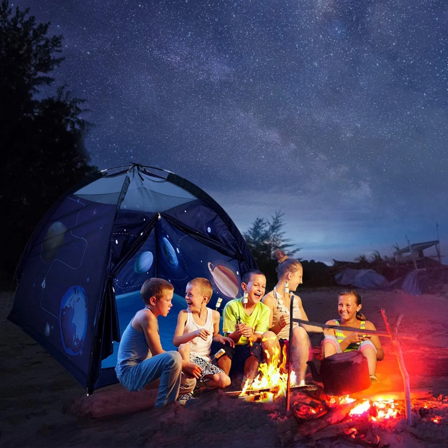 DJEČIJI SVEMIRSKI ŠATOR - za kampovanje