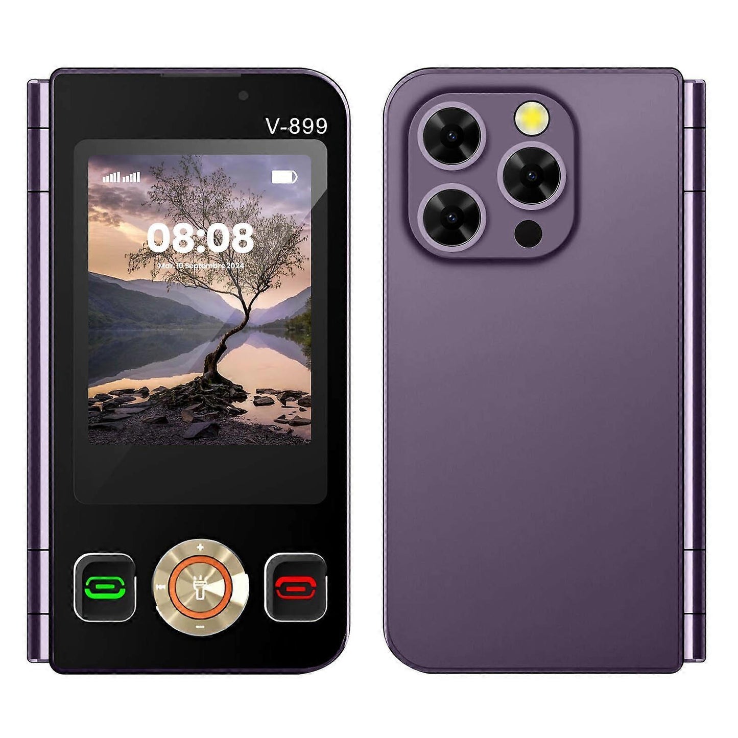 Mobilni telefon V-899 preklopiv, sa 2 SIM i SD karticom