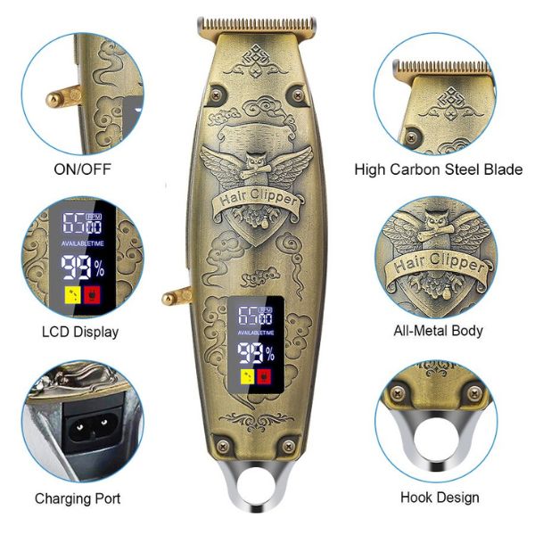 Geemy GM-885 Mašinica za šišanje - Savršen spoj moći i sofisticiranosti!