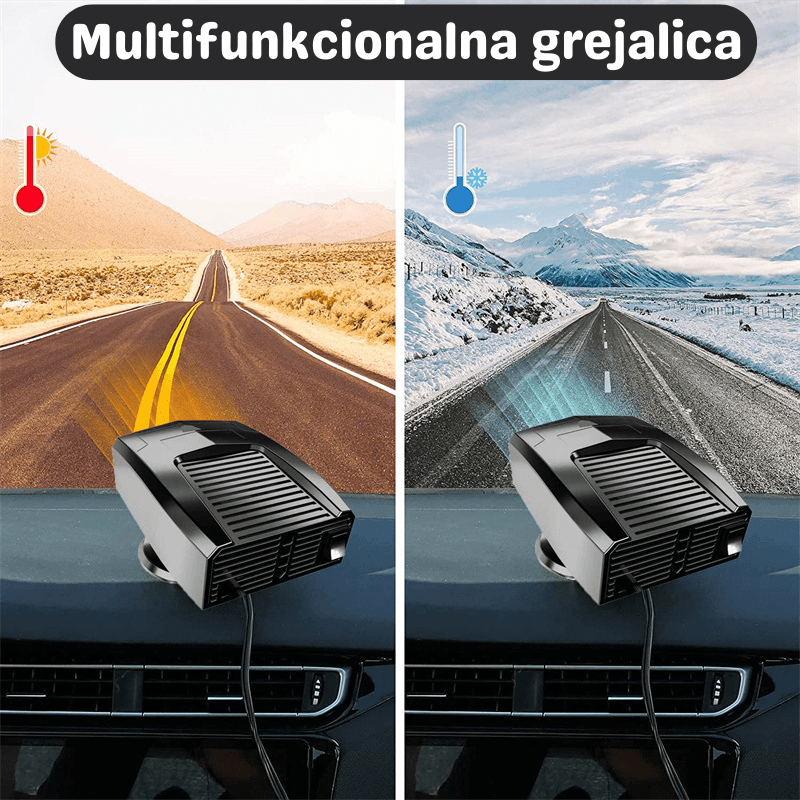 GRIJALICA i odmrzivač stakla - 150W