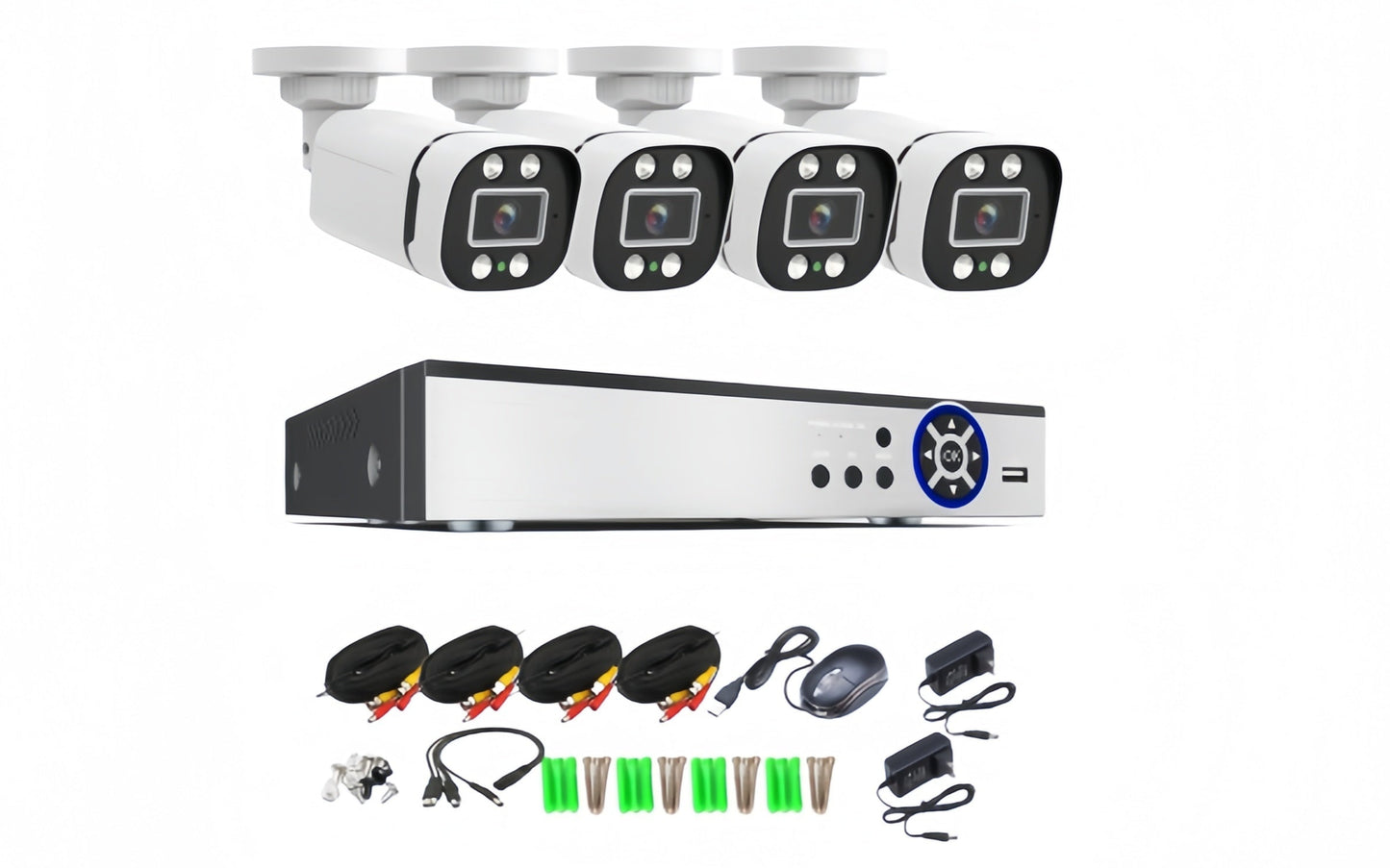 CCTV 4K Bezicne kamere za video nadzor WIFI (4 i 8 komada )