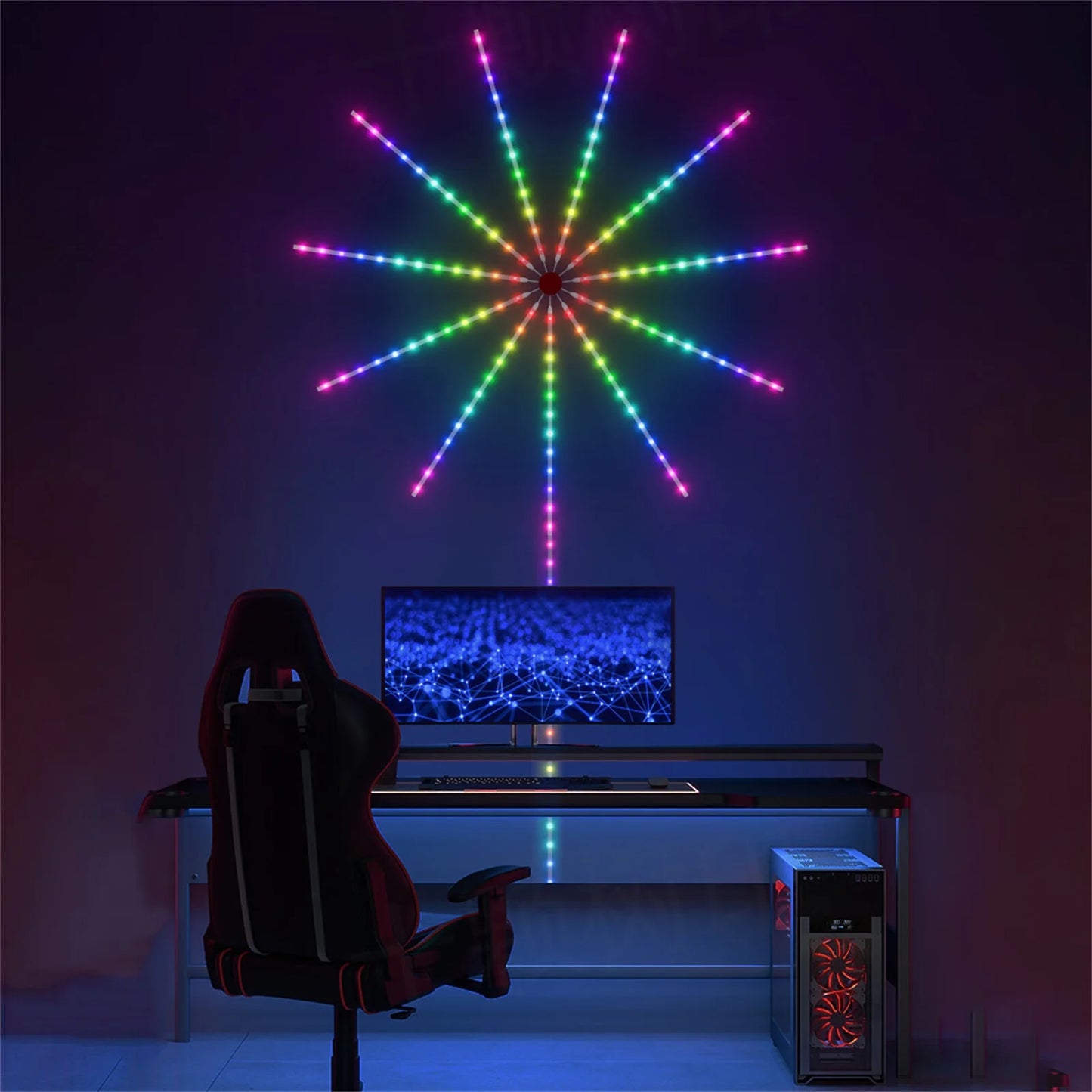 LED VATROMET - svjetla sa 213 modova rada