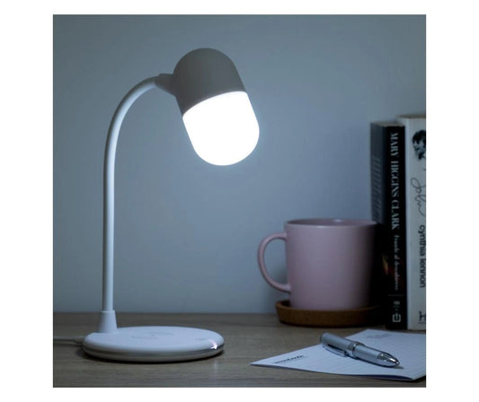 Lampa sa zvučnikom i bežičnim punjačem