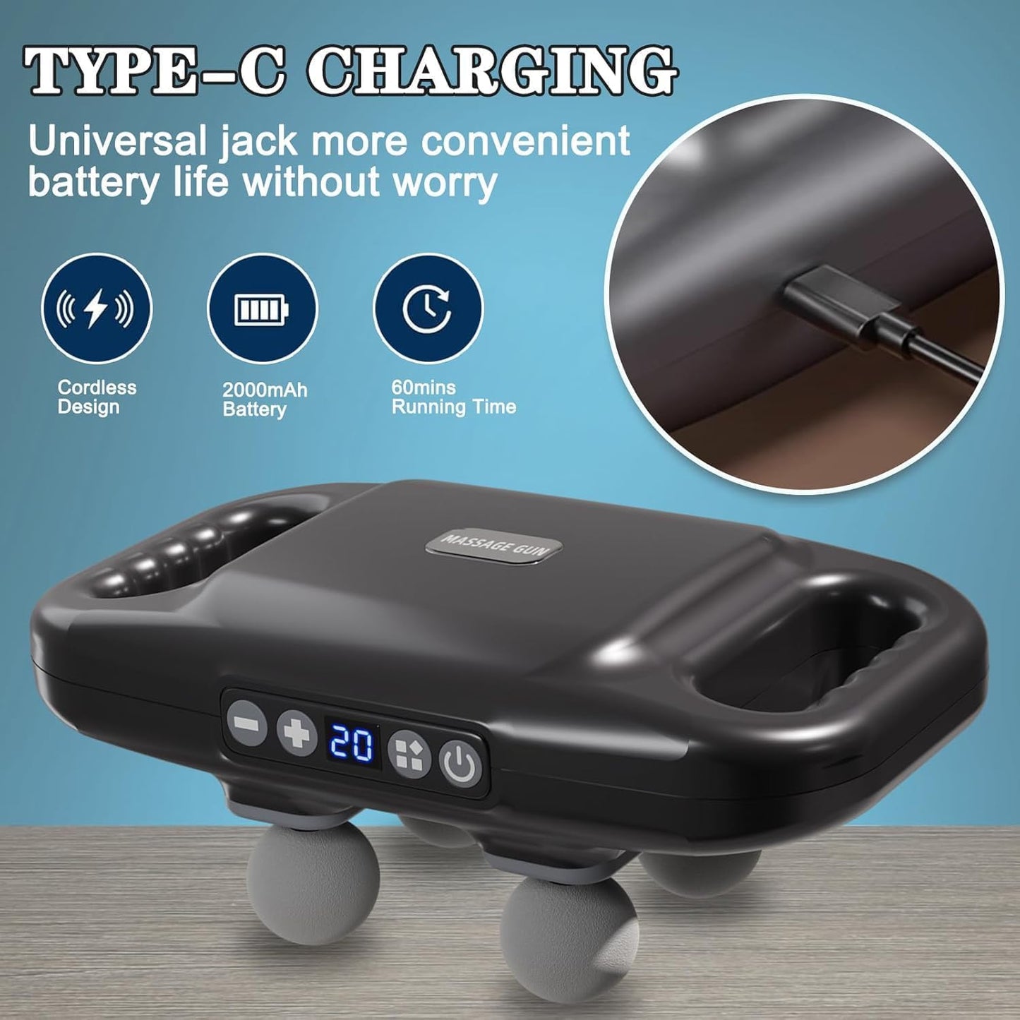 4u1 masazer sa 6 modova rada