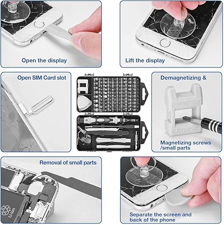 Odvrtači precizni set 110 u 1