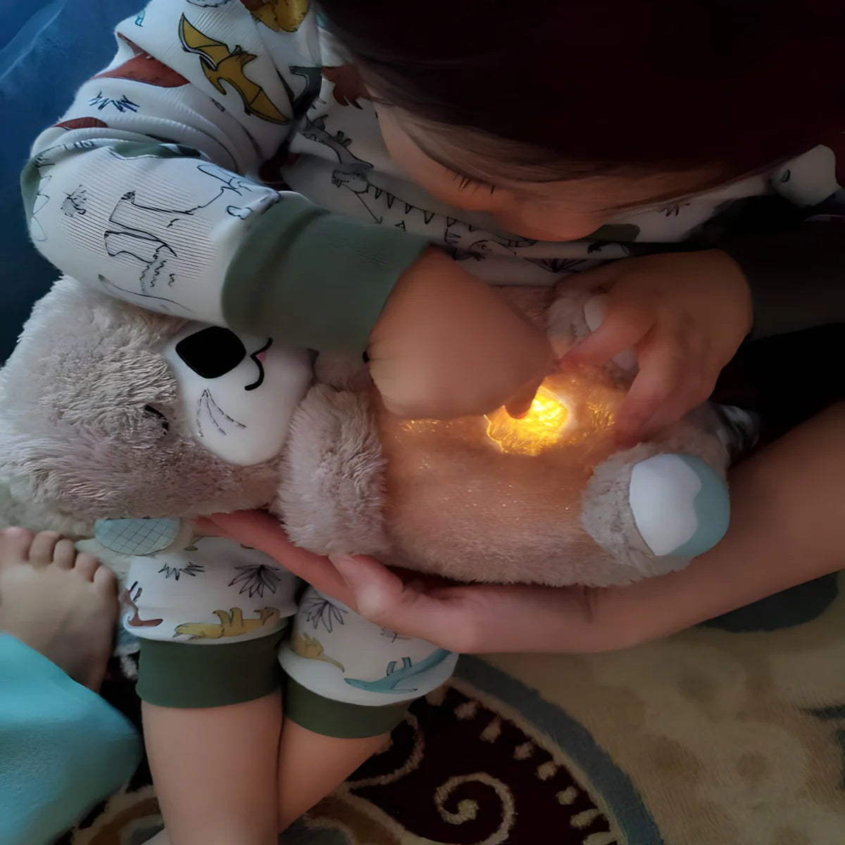 Meda koji spava, diše, svijetli i svira uspavanke