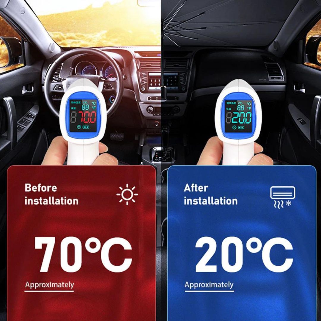 Auto kišobran za zaštitu od sunca - VEĆI MODEL