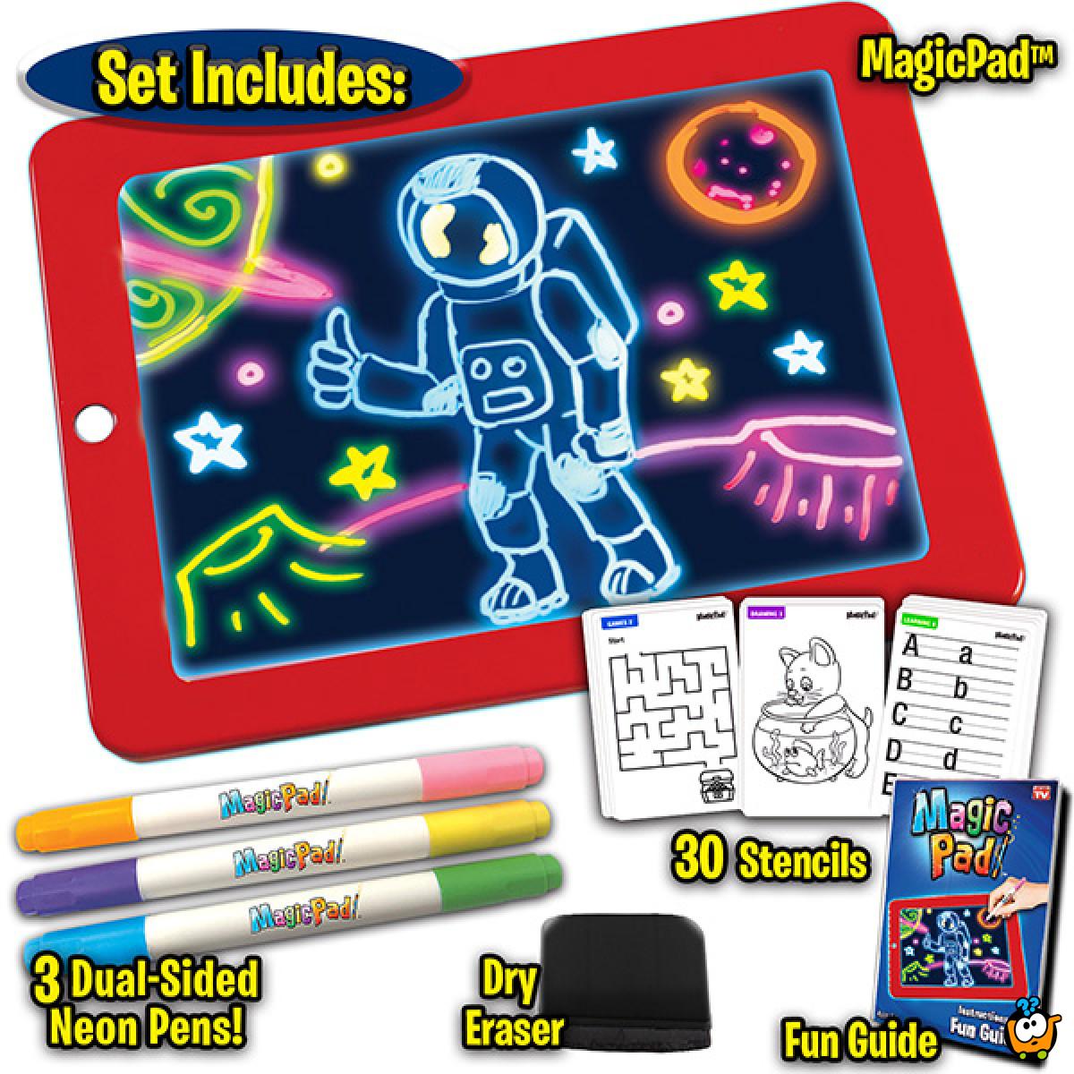 Magic Pad – svijetleća tabla za kreativno crtanje