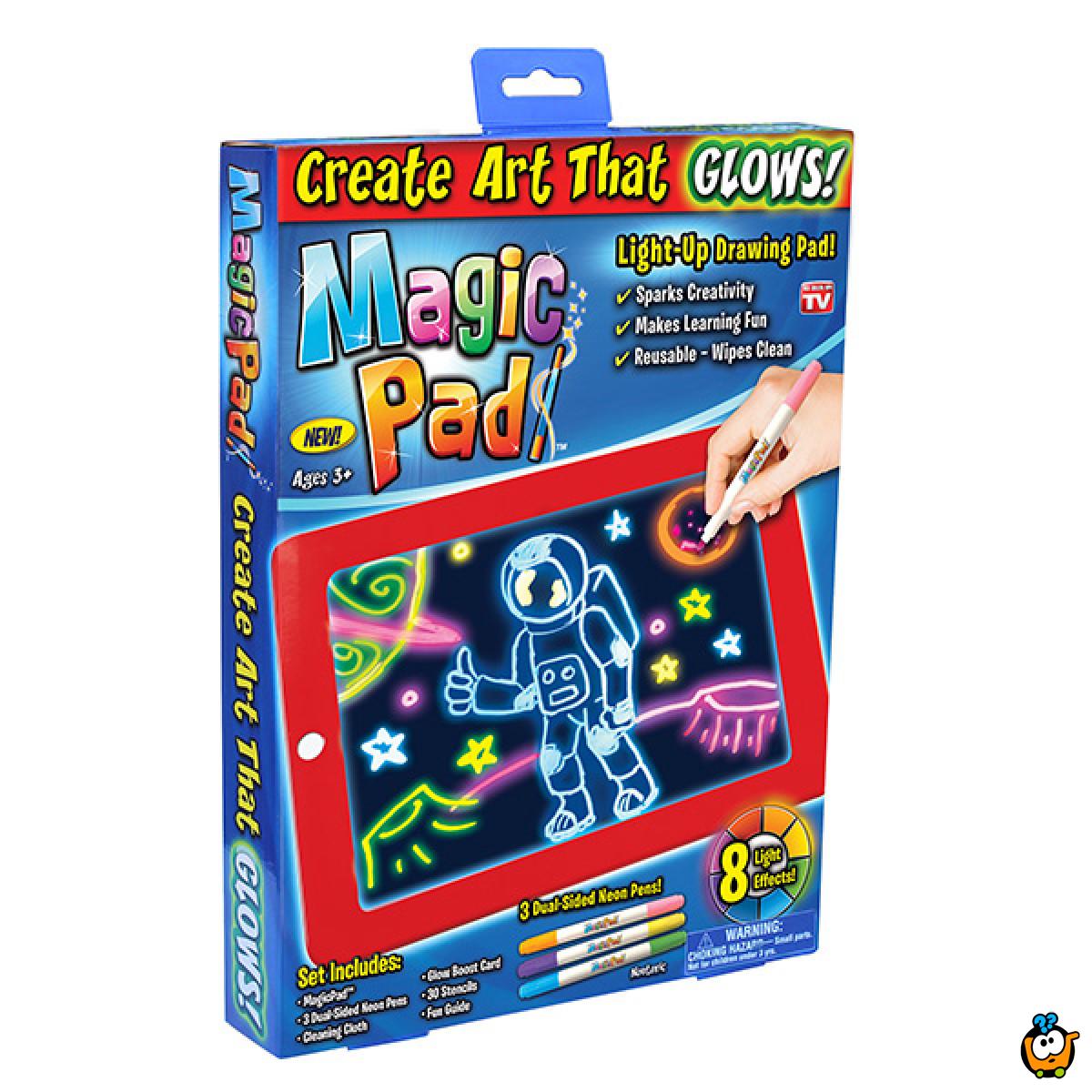 Magic Pad – svijetleća tabla za kreativno crtanje