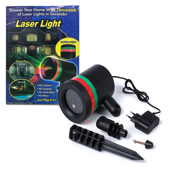 LASER-Novogodisnji laser-Projektor za dekoraciju