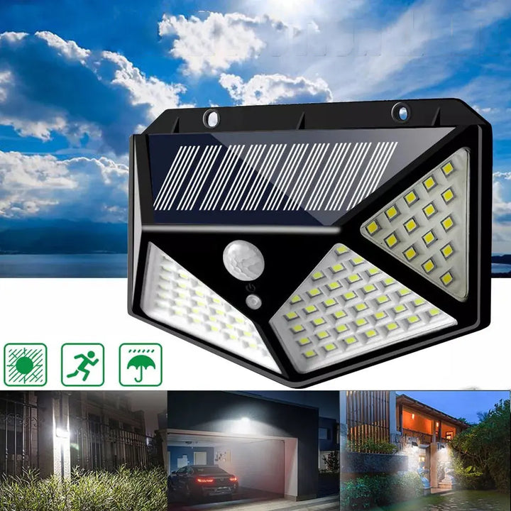 Solarni reflektor (sa senzorom) – 100 Led dioda