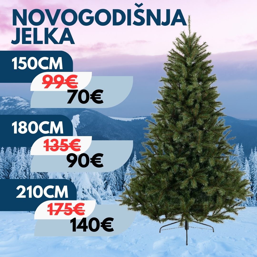 Novogodisnja ZELENA JELKA