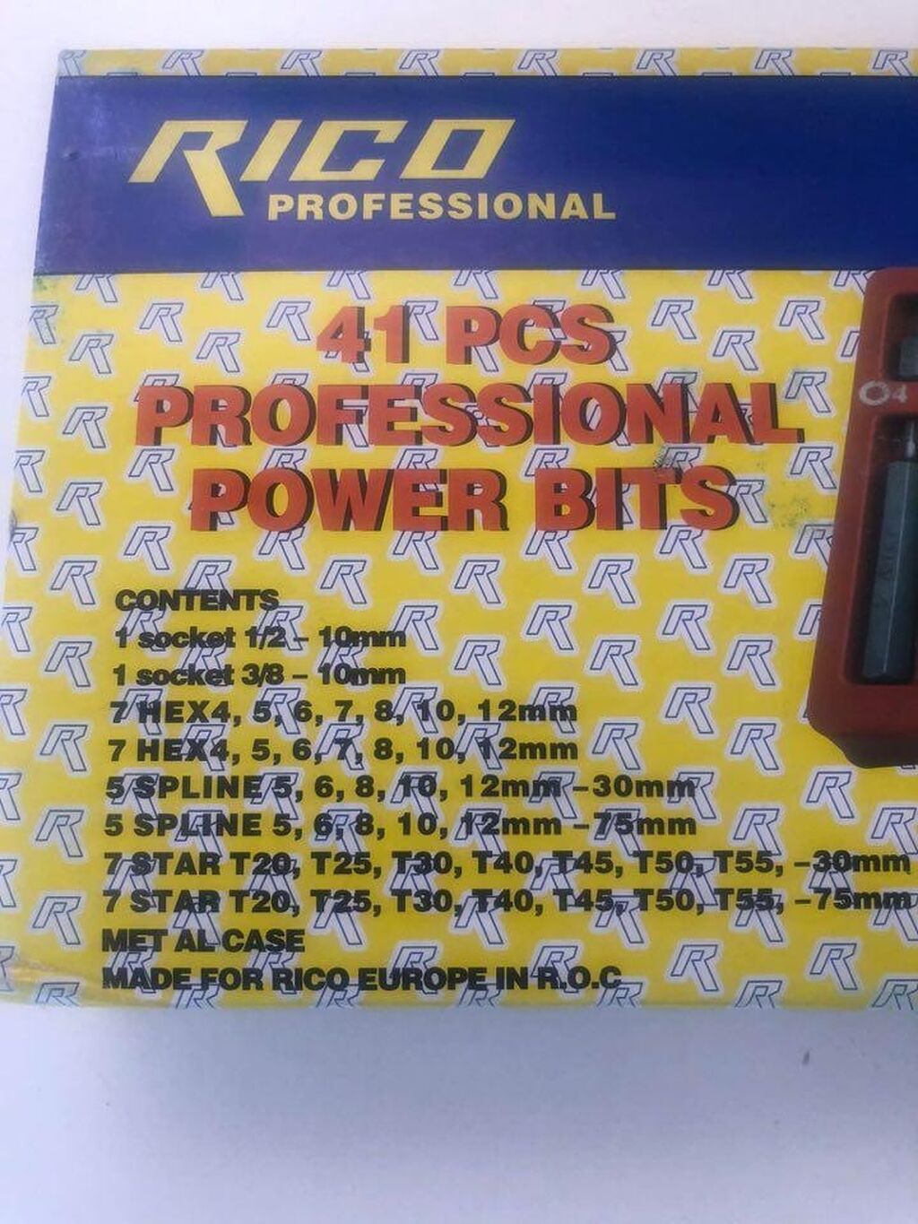 Alat set – RICO 41 komad power bits