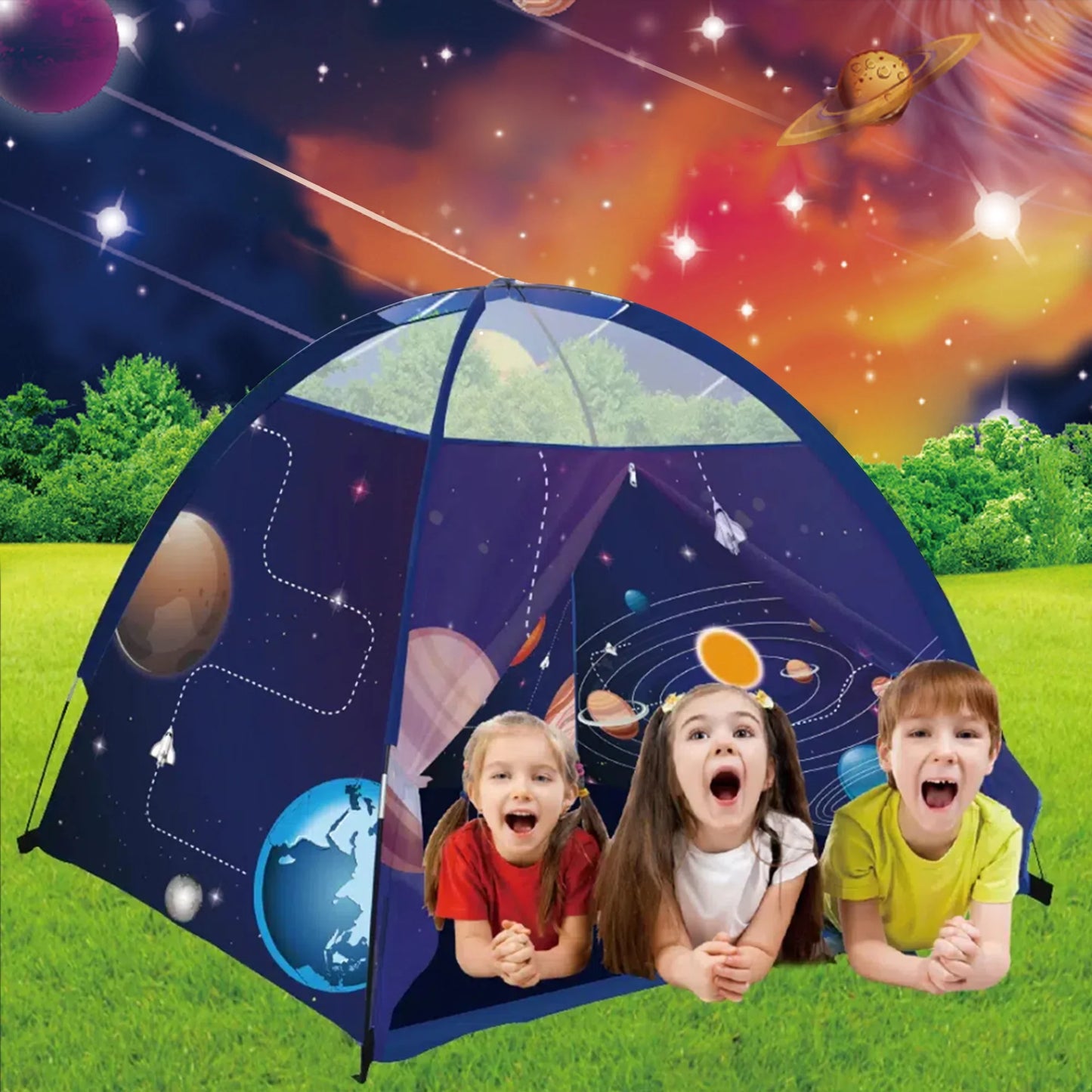 DJEČIJI SVEMIRSKI ŠATOR - za kampovanje