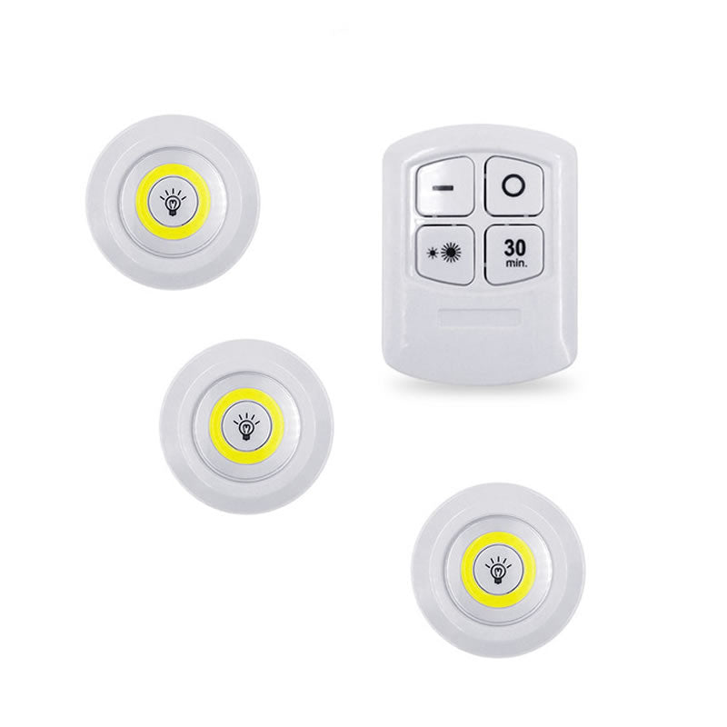 3 Samoljepljiva LED Svijetla + Daljinski upravljač