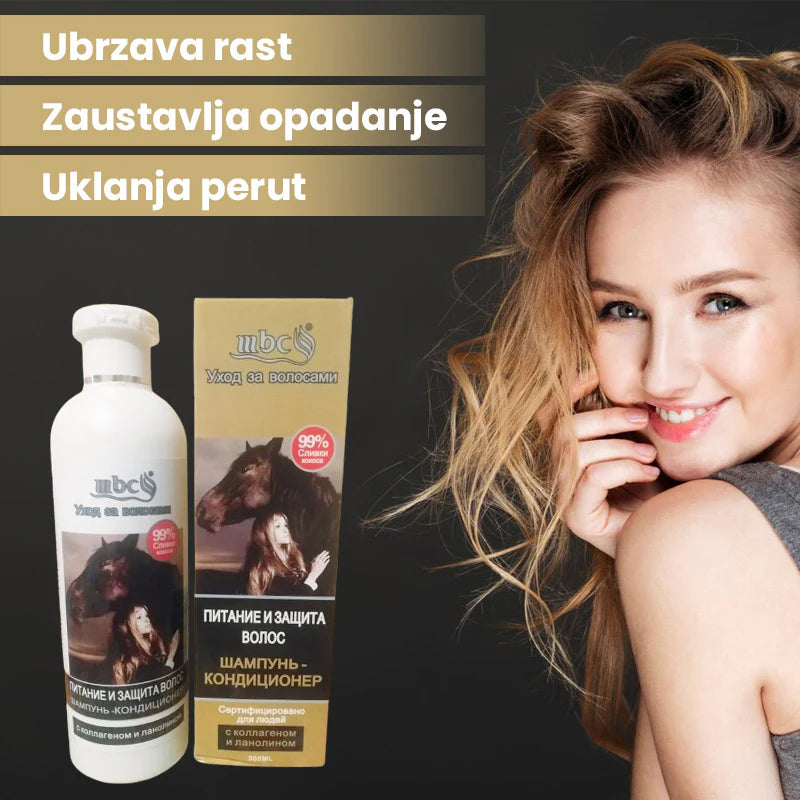 ORIGINAL - RUSKI KONJSKI ŠAMPON  za brži rast kose