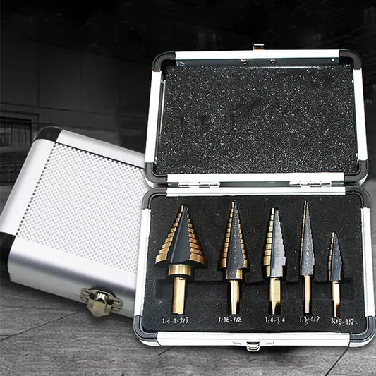 Stepenaste jelkice - burgije SET od 5 komada