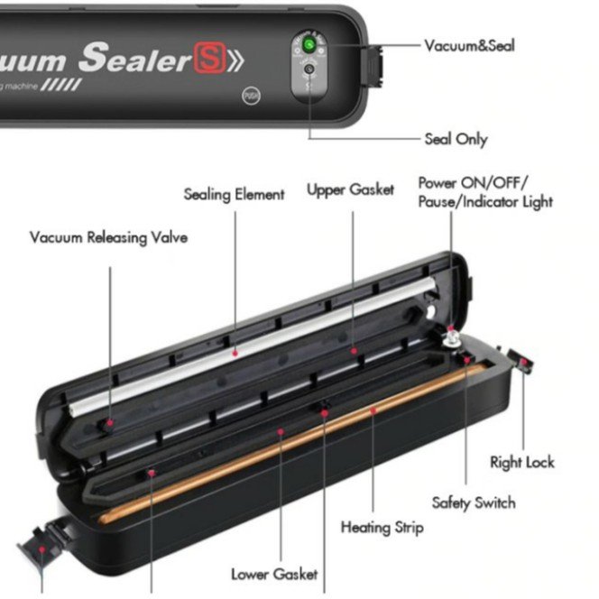 Uređaj za vakumiranje i za zavarivanje + 10 kesa GRATIS