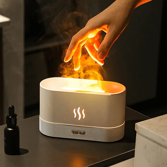 Difuzer plamen za eterična ulja + ETERIČNO ULJE NA POKLON