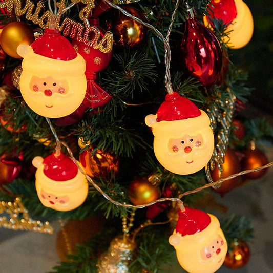 DEDA MRAZ NOVOGIŠNJE LAMPICE