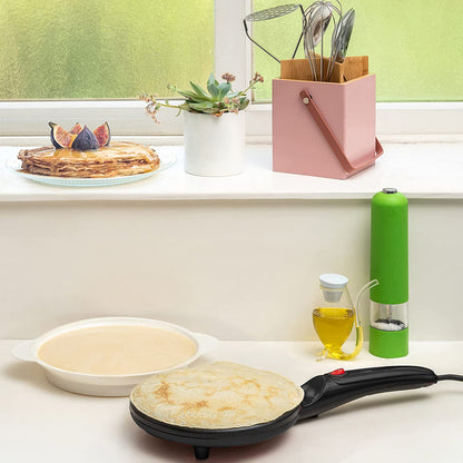 Električni tiganj za palacinke + POKLON OŠTRAČ NOŽEVA