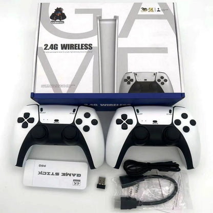 Najnovija Retro game 3D 4K HDMI stick konzola 30000 igrica + 2 bežična džojstika