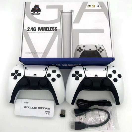 Najnovija Retro game 3D 4K HDMI stick konzola 30000 igrica + 2 bežična džojstika