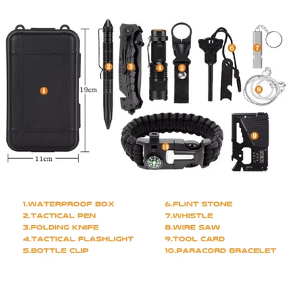 Set za preživljavanje Survivor Kit 10u1 FULL Set
