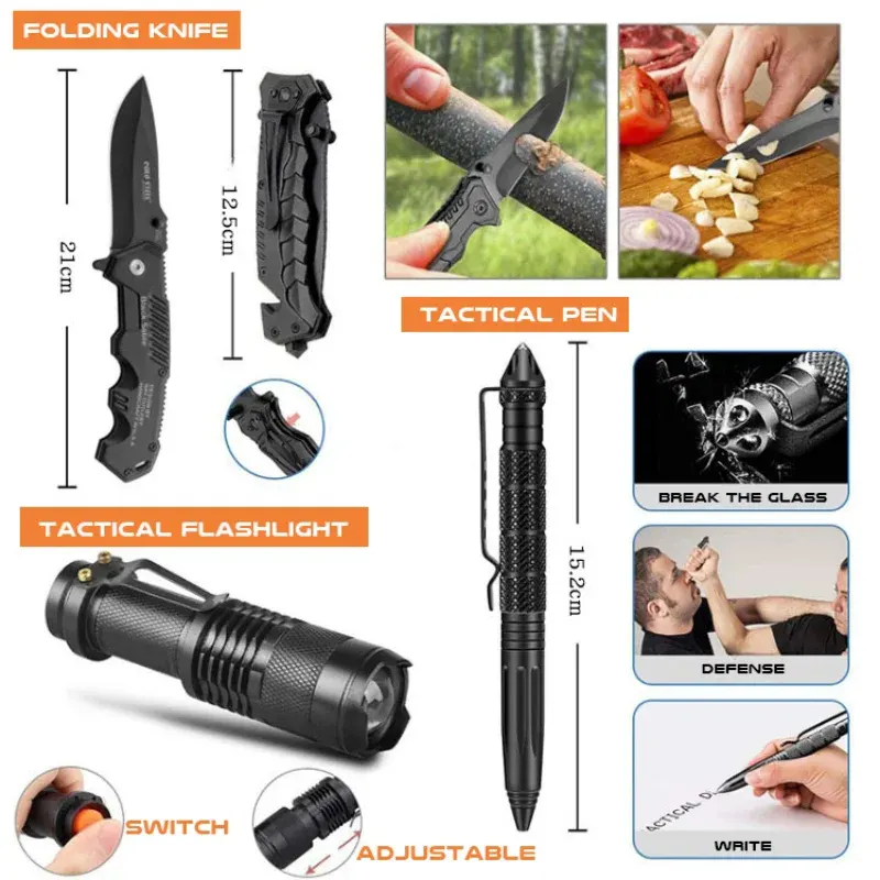 Set za preživljavanje Survivor Kit 10u1 FULL Set