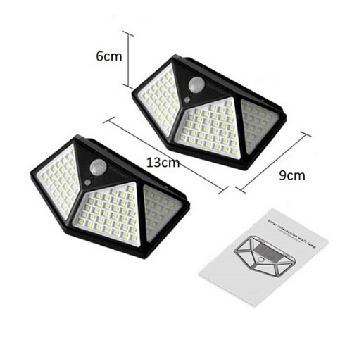 Solarni reflektor (sa senzorom) – 100 Led dioda
