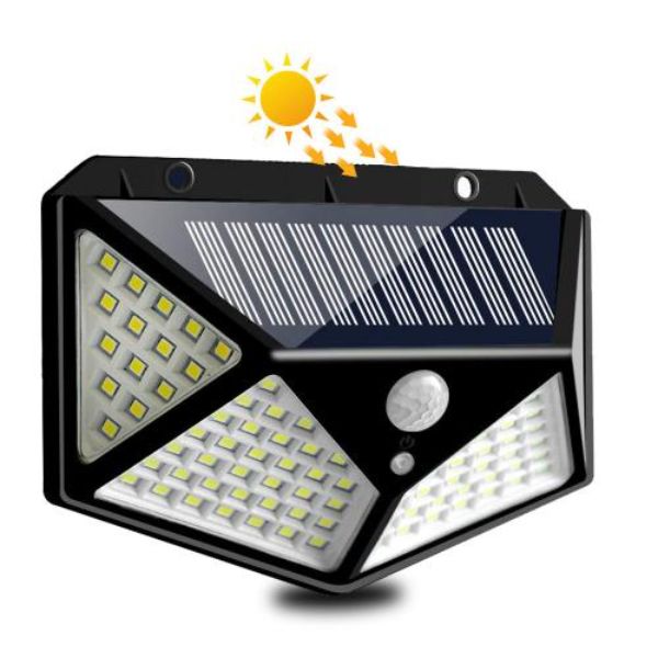 Solarni reflektor (sa senzorom) – 100 Led dioda